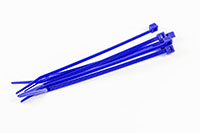 Supplyline Food Safety Blue/Metal Detectable Blue Cable Tie (CT04-18-BL-100, CTMD-04-18-DTN-100)