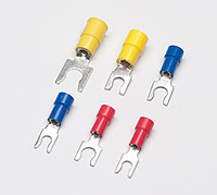 Electro Specialties Male Disconnect Electrical Terminal (25ES-LFV10B, 25ES-LFV10R)