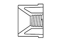 3/4x1/2 RED. BUSH. SxT PVC S40 (FSW38101)