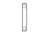 3" BLIND FLANGE S80 (FS853030)