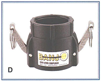 Banjo/Terra-Products Female Coupler-Female Thread (075D3/8)