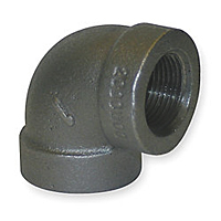 1/8" BLACK IRON 90 ELBOW (FBK08001)