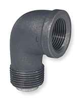 1/8" BLACK IRON 90 STREET ELBOW (FBK12001)