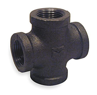 1/4" BLACK IRON CROSS (FBK20002)
