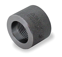1/8" BLACK IRON MERCH HALF COUPLING (FBK31001)