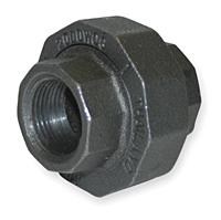 1/8" BLACK IRON UNION (FBK58001)