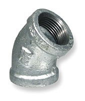 1/8" GALV MALL 45 ELBOW (FGA19001)