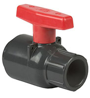 1 Inch (in) Slip Schedule 80 Ball Valve (SPE2122-010)