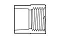 1/2" FEMALE ADAPTER PVC S40 (FSW35005)