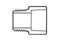 1/2" MALE ADAPTER PVC S40 (FSW36005)