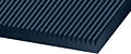 Black V Corrugated Rubber Floor Mats