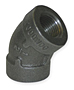 1/8" BLACK IRON 45 ELBOW (FBK19001)