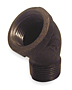 1/8" BLACK IRON 45 STREET ELBOW (FBK18001)