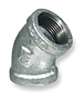 1/8" GALV MALL 45 ELBOW (FGA19001)