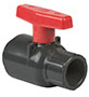 1 Inch (in) Slip Schedule 80 Ball Valve (SPE2122-010)